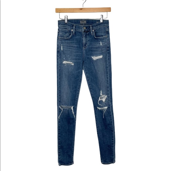 Agolde | Sophie High Rise Skinny in Cannes 25 - Picture 2 of 9